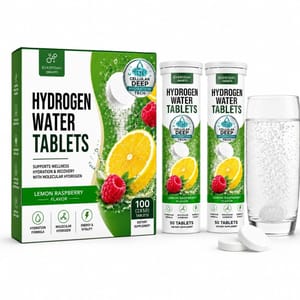 Hydrogen Water Tablets, 100 Count, 2 Tubes