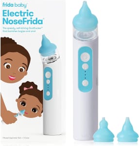 Frida Baby Electric Nasal Aspirator for Baby & Toddler, USB
