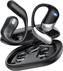 AI Translation Earbuds Real-Time, 198 Languages, 60H Playtime, Bone Conduction