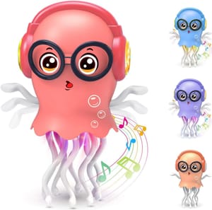 Zonopy Dancing Jellyfish Baby Toy, Montessori Sensory Tummy Time