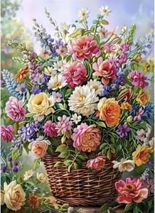 Flowers 5D Diamond Painting Kit