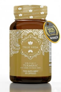 Organic Turmeric Curcumin with Ginger & Pepper, 60 Capsules - £9.73 S&S Voucher