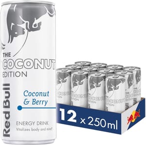 Red Bull Energy Drink Coconut Berry Edition 250 Ml X12 - £8.99 S&S
