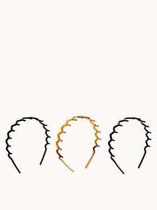Brushworks Brushworks Zig Zag Headband - 3 Pack