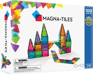 Magna-Tiles Translucent Colors 100 Pieces