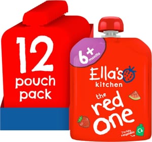 Ella's Kitchen Red One Smoothie Fruits 90 G 12-Pack - £5.14 S&S