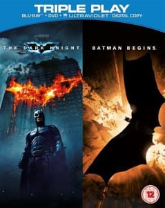 Batman Begins & the Dark Knight Blu-Ray 2012; Bale, Nolan