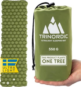 TRINORDIC Ultralight Inflatable Camping Mat for One Person