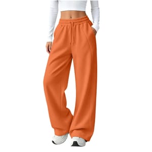 Meeyuioe Women's Sweatpants Joggers with Pockets, Elastic Waist