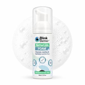 BlinkBetter Foam Cleanser for Eyelids, Lashes & Face - £7.19 S&S Voucher