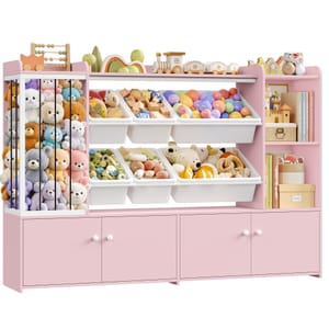 FOREHILL Toy Storage Unit with 6 Removable Boxes