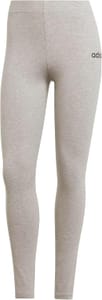 Adidas Women's Essentials Linear Cotton Leggings XS, Grey Heather/Black