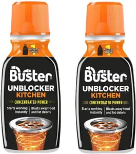 Buster Kitchen Plughole Unblocker (Pack of 2 X 150g)