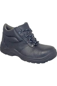 Grafters Padded Collar D-Ring Chukka Safety Boots with Steel Midsole