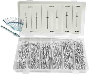 Benson Tools 48999 Rivets, 320-Pack, Silver