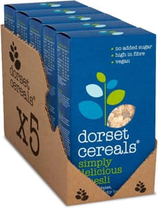 5 X Dorset Cereals Simply Delicious Muesli