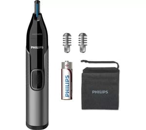 Wet & Dry Nose, Ear & Eyebrow Trimmer - Black