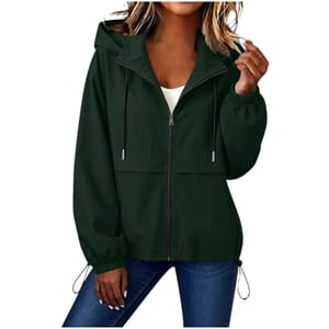 UK Women's Waterproof Lightweight Windbreaker Jacket