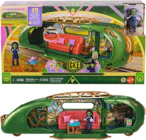Mattel Universal Pictures Wicked Emerald City Train Playset