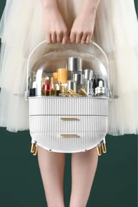 Three Layer Cosmetic Makeup Storage Organiser
