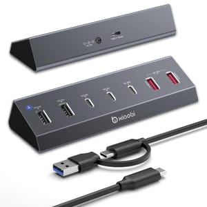 7-in-1 USB-C Hub: 10Gbps, 45W PD, 18W QC