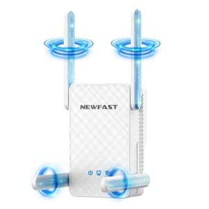 AX3000 Dual Band WiFi Range Extender with Gigabit Port