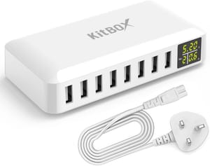 Multi USB Charger UK Plug 40W Charging Station