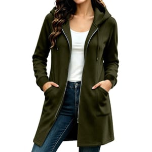 Women's UK Zip-up Hoodies, Long Cardigan Sweatshirts