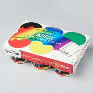 Speedball Fabric Screen Printing Starter 4oz Set of 6