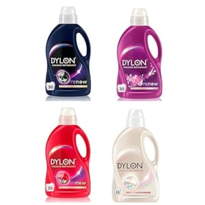 Dylon Laundry Detergent, 30 Wash - Black, Purple, Red or White (£2.80/£2.62 S&S)