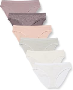 Amazon Essentials 6 Pack Women's Cotton Bikini Briefs (Size 14)