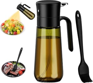 280ml Oil Spray Bottle with Basting Brush