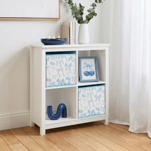 Cherry Bow Print Cube Storage Boxes