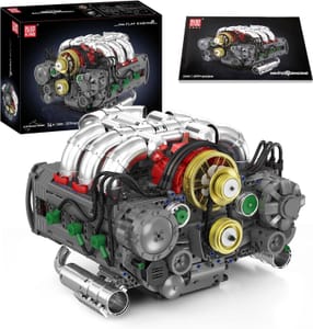 Mould King Boxer Engine Building Blocks Kit with Battery Motor