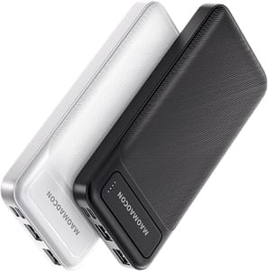 2-PACK Power Bank 10600mAh Fast Charging PD20W USB C Portable Charger