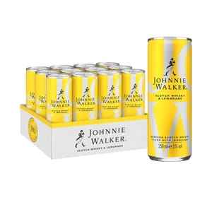 Johnnie Walker Scotch Whisky & Lemonade 12 X 250ml
