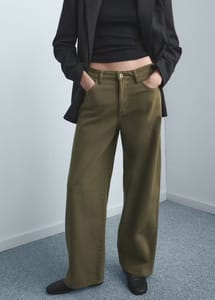 Low Rise Balloon Trousers