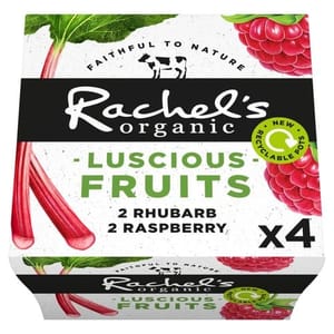 Rachel's Organic Luscious Fruits Rasp/Rhubarb