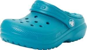 Crocs Kids Classic Lined Clog Turbo Teal UK 5