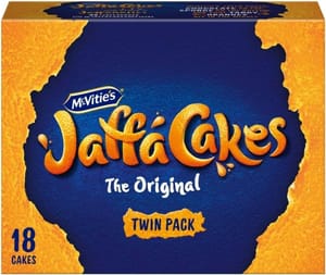 McVitie's Jaffa Cakes Twin Pack 18-Piece, 198g