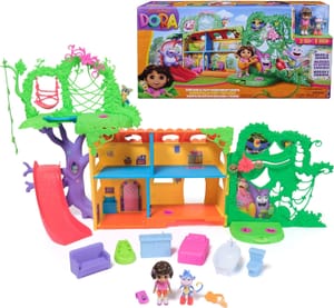 Dora Explore & Play Rainforest Casita Playset with Figures