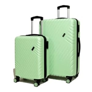 Rock Luggage Santiago Seagrass 2 Piece Suitcase Set