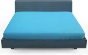 HOME STILL Jersey King Size Fitted Sheet Deep Pocket 30cm