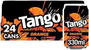 24 X 330ml Tango Orange Original Cans (£7.12/£6.37 S&S)