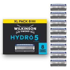 Wilkinson Sword Hydro 5 Razor Refills, 8 Pack - £10.66 S&S
