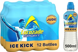 Lucozade Sport Ice Kick Jude Bellingham Isotonic 500ml - £8.45 S&S Voucher