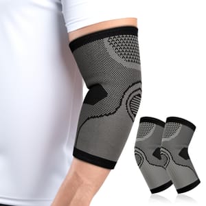 KGONE Elbow Support 2-Pack: Compression Sleeves for Tennis/Golfer's Elbow