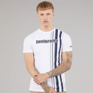 Lambretta Mens Racing Stripe T-Shirt