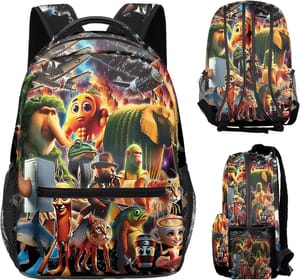 Italian Brainrot Boys School Backpack, Lightweight Daypack, Large Capacity