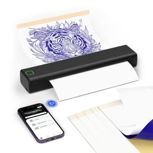 BORN4SHIP P84 Tattoo Stencil Printer Portable Wireless Thermal